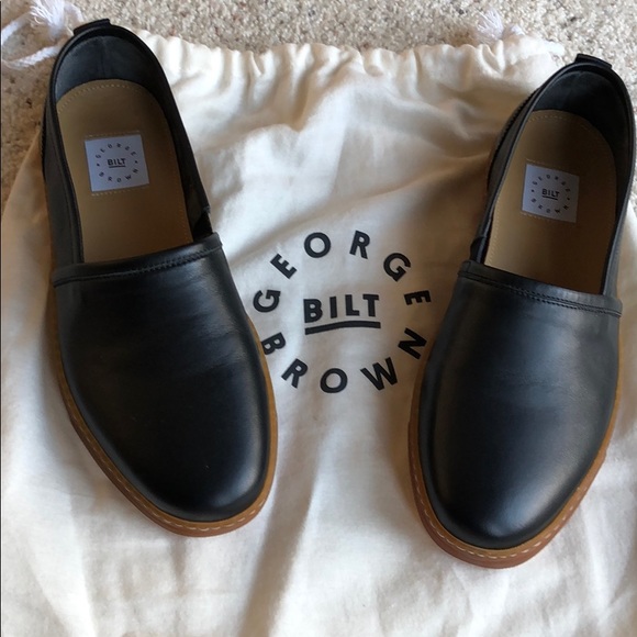 George Brown Bilt Shoes | George Brown Bilt Baldwin Sneaker Shoe Mule 9.5 | Color: Black | Size: 9.5 | Peeveebee's Closet